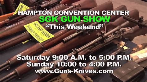 gun show hampton va|Hampton Gun Show July 27